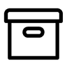 Storage box icon